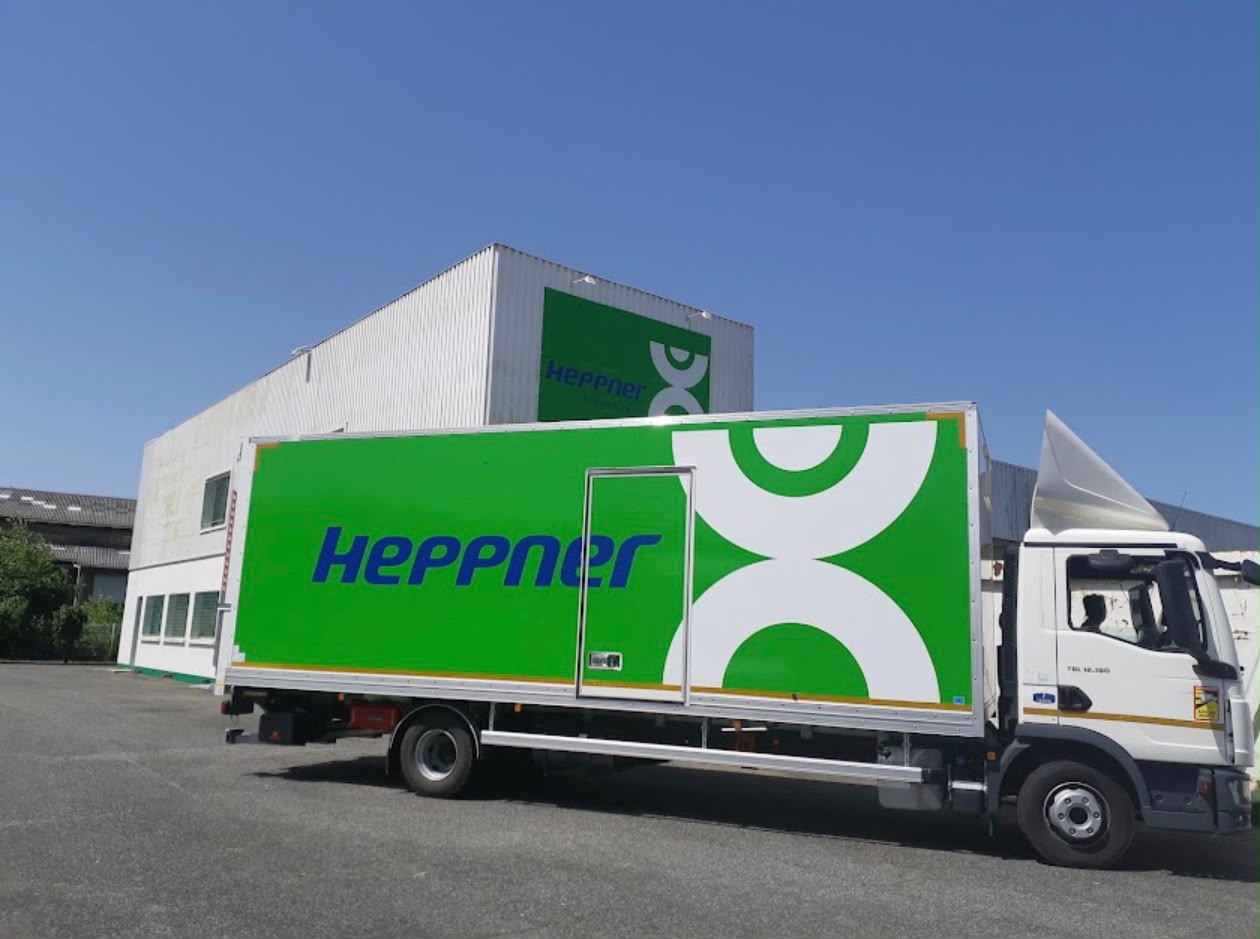 Flotte de camions Heppner